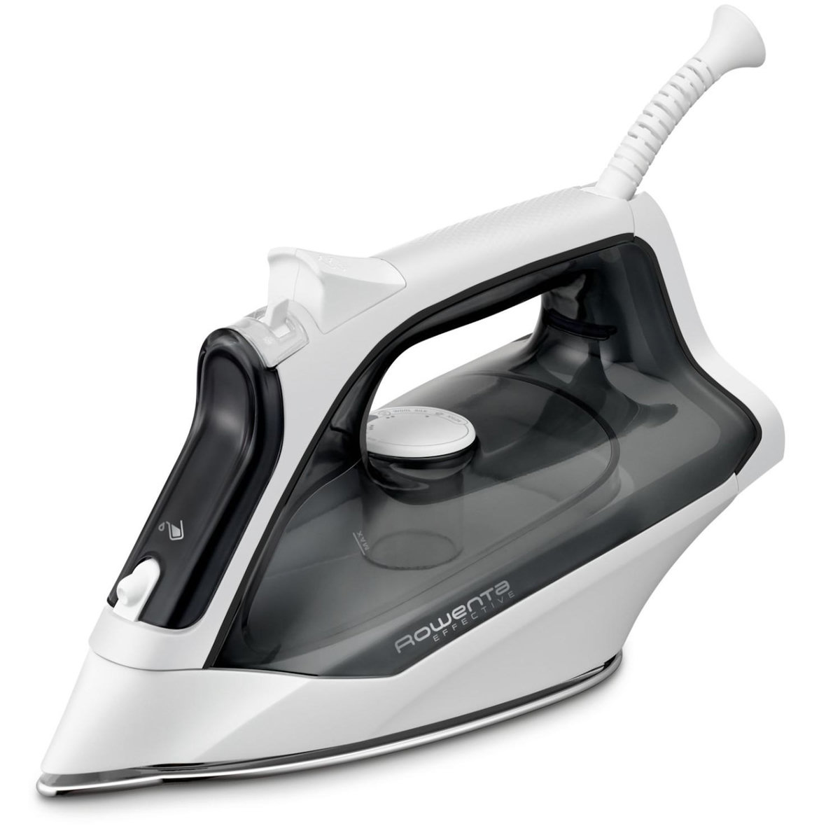 ROWENTA Rowenta Effective Fer à vapeur Semelle en acier inoxydable 2000 W Noir