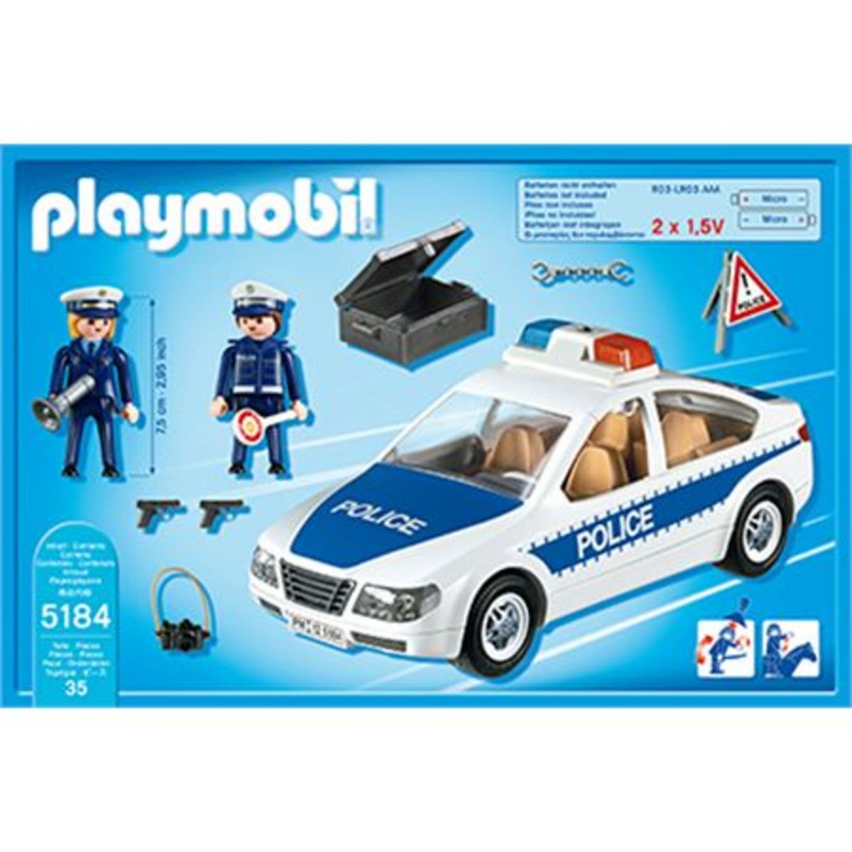 PLAYMOBIL 5184 Voiture de police