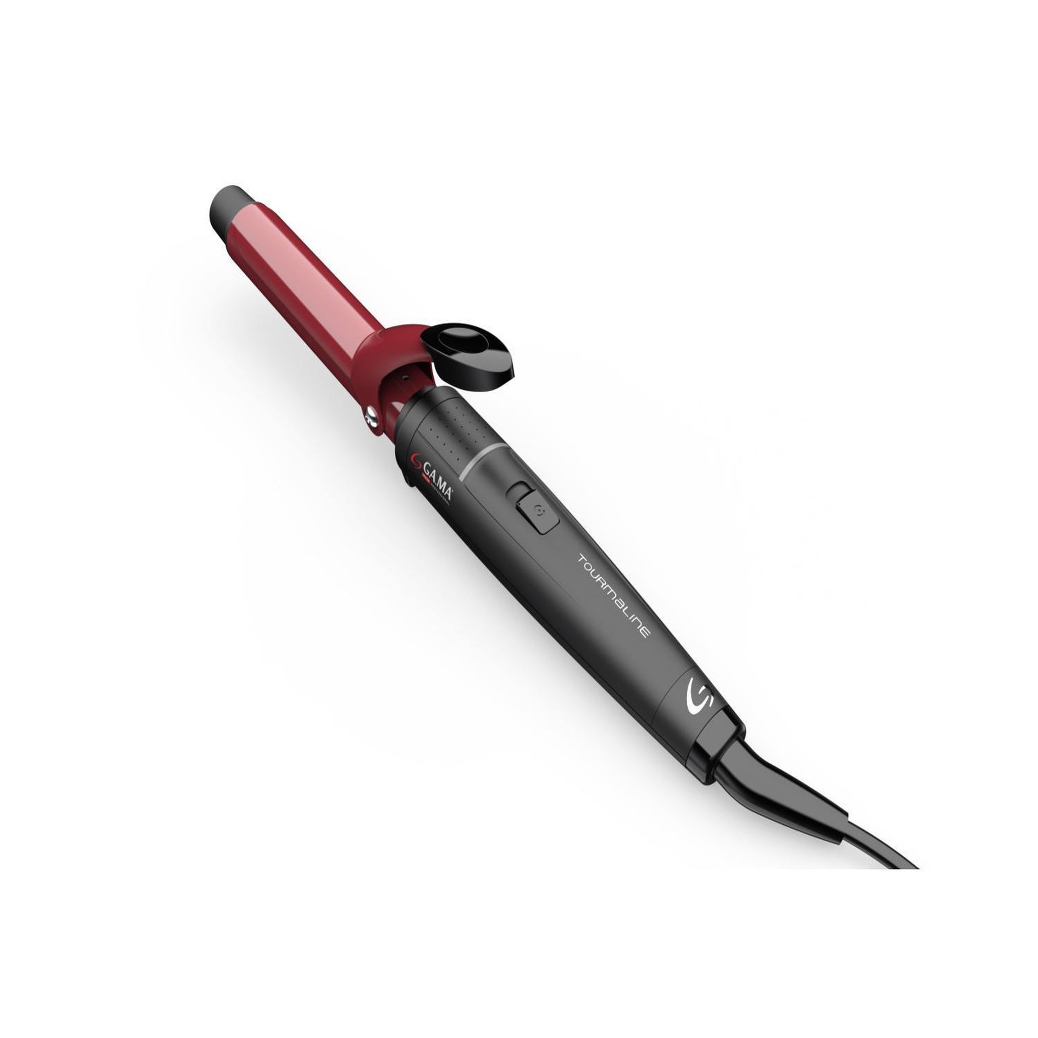 Voir la diapositive 3 : Gama Ga.ma gc0202 brosse soufflante et fer à lisser fer à friser à chaleur noir, rouge 48 w 1,8 m