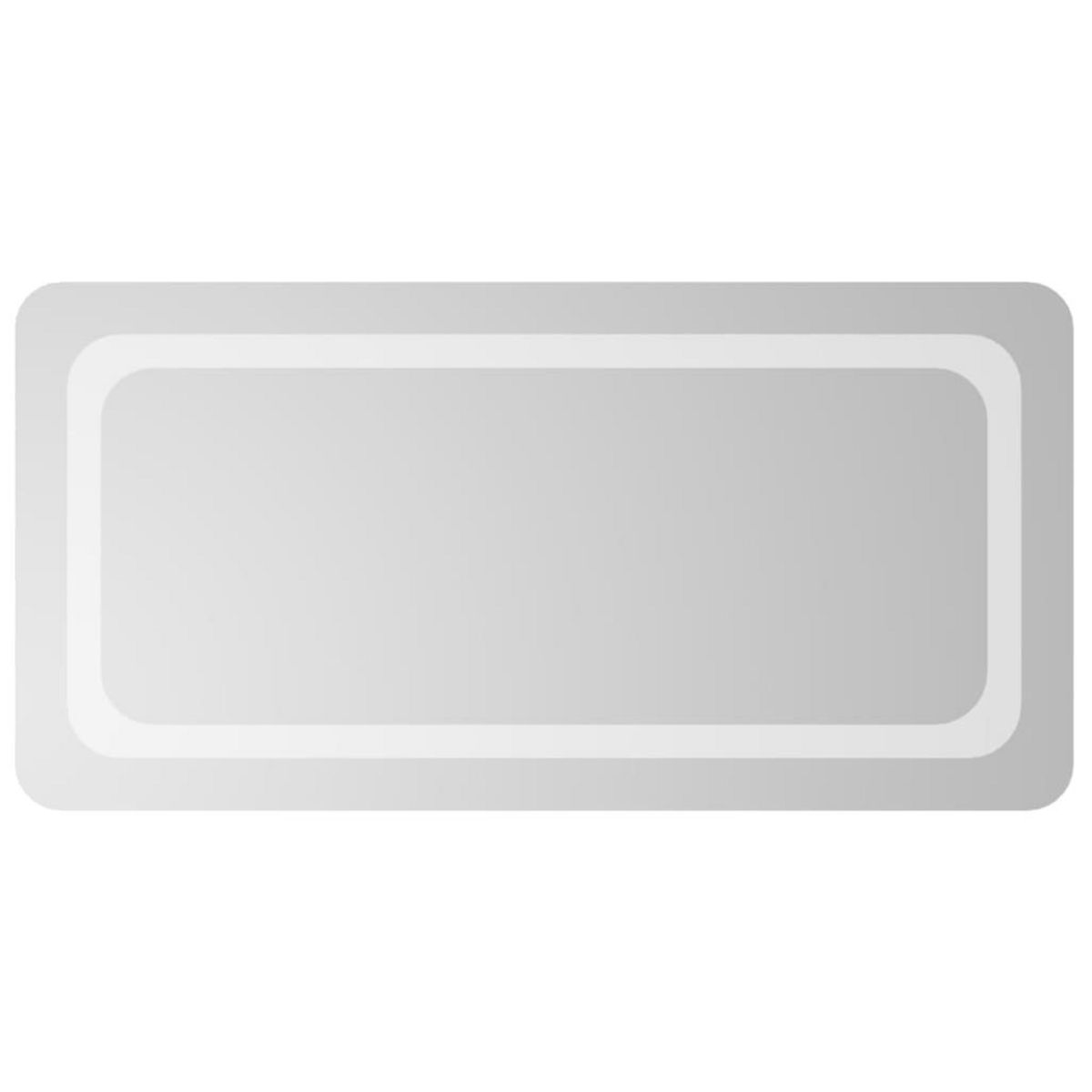 VIDAXL Miroir de salle de bain a LED 40x80 cm