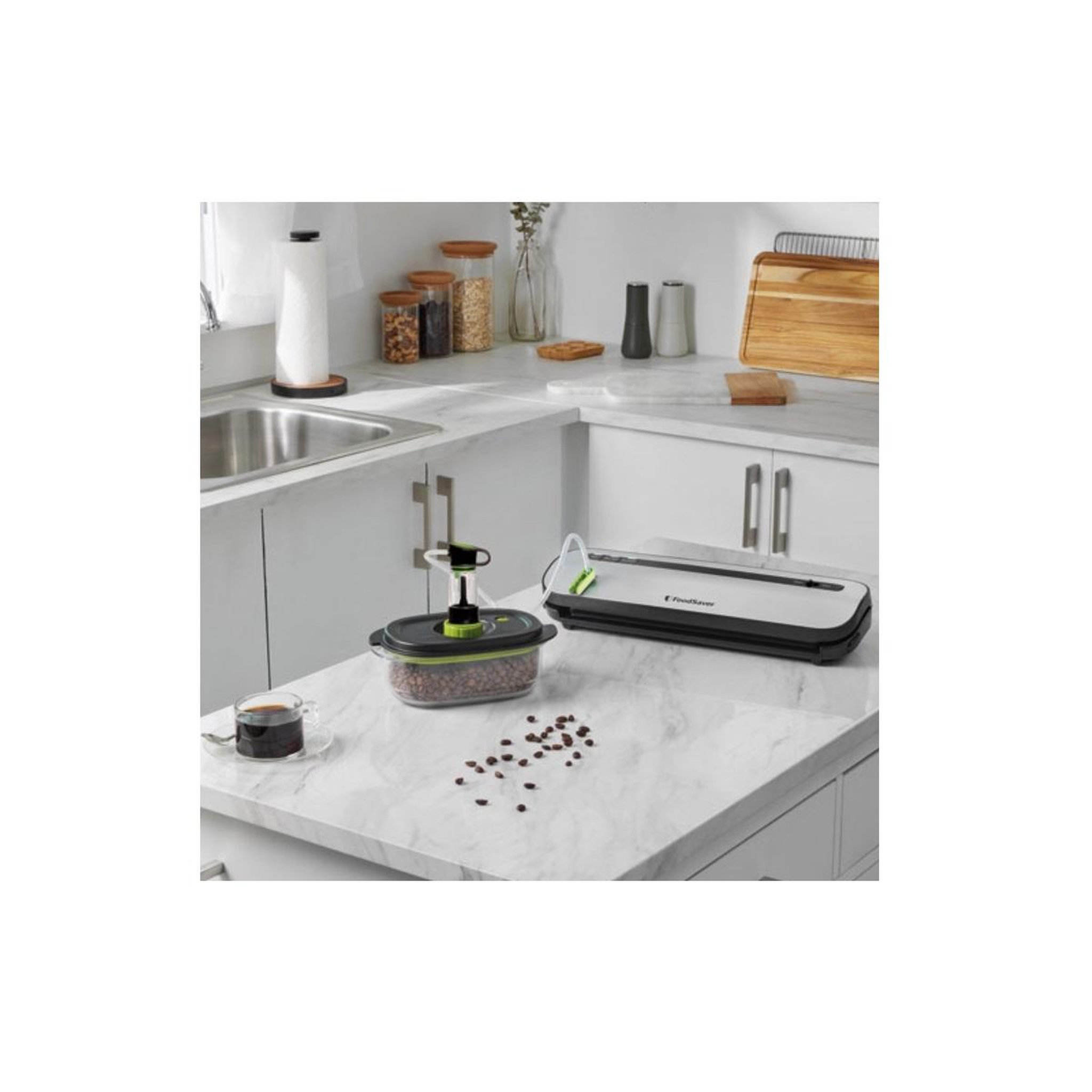 Voir la diapositive 6 : FOODSAVER Machine sous vide vs1290x