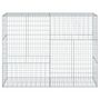 Voir la diapositive 3 : VIDAXL Panier gabion avec couvercle 200x50x150 cm fer galvanise