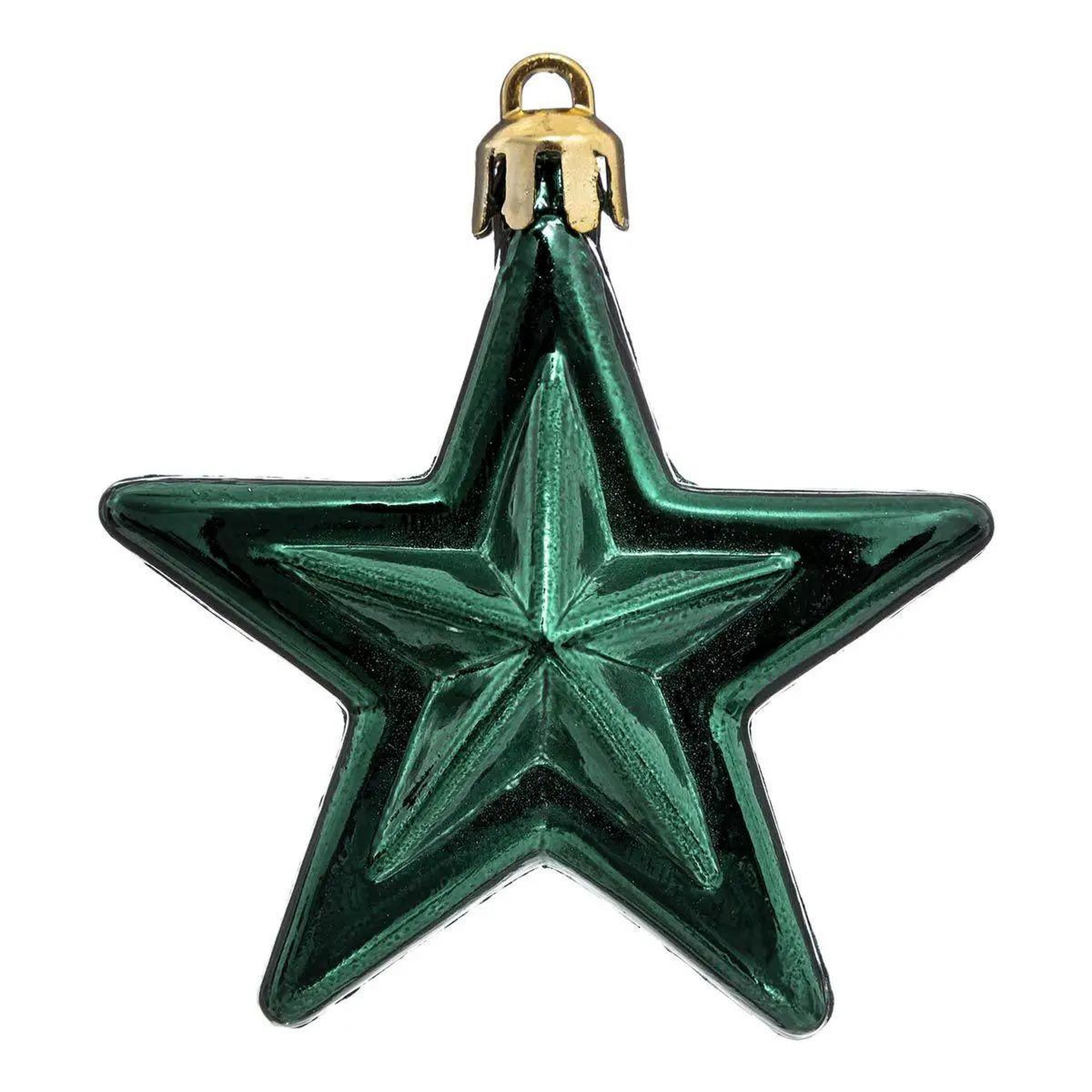 Voir la diapositive 5 : ATMOSPHERA Sujet de noël 6 pièces  délice  7cm vert, rouge & or