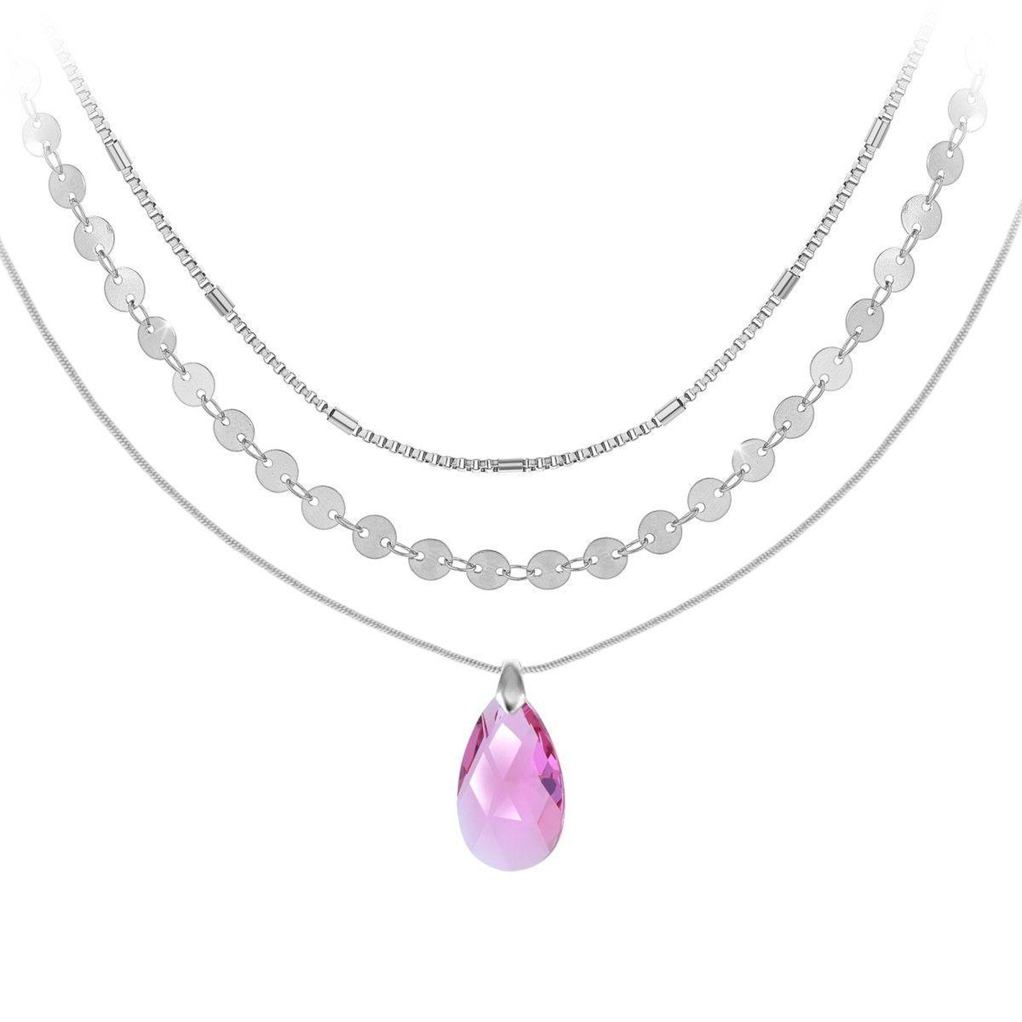 Voir la diapositive 2 : SC CRYSTAL Set de 3 colliers par SC Crystal®
