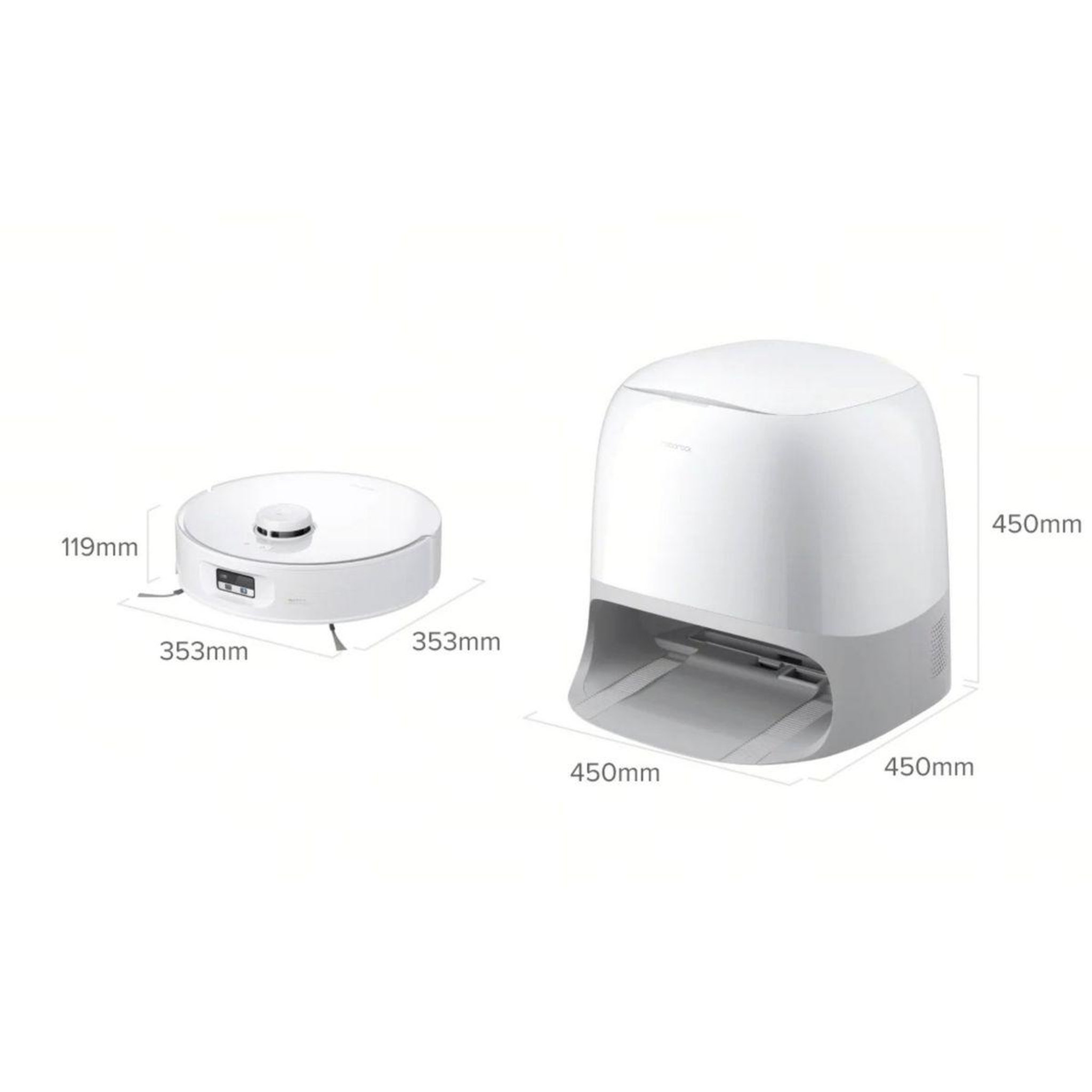 Voir la diapositive 5 : ROBOROCK Robot aspirateur laveur qrevo curv 2 flowx