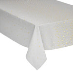 FEERIC LIGHT & CHRISTMAS Nappe design étoiles de Noël. Coloris disponibles : Gris, Jaune