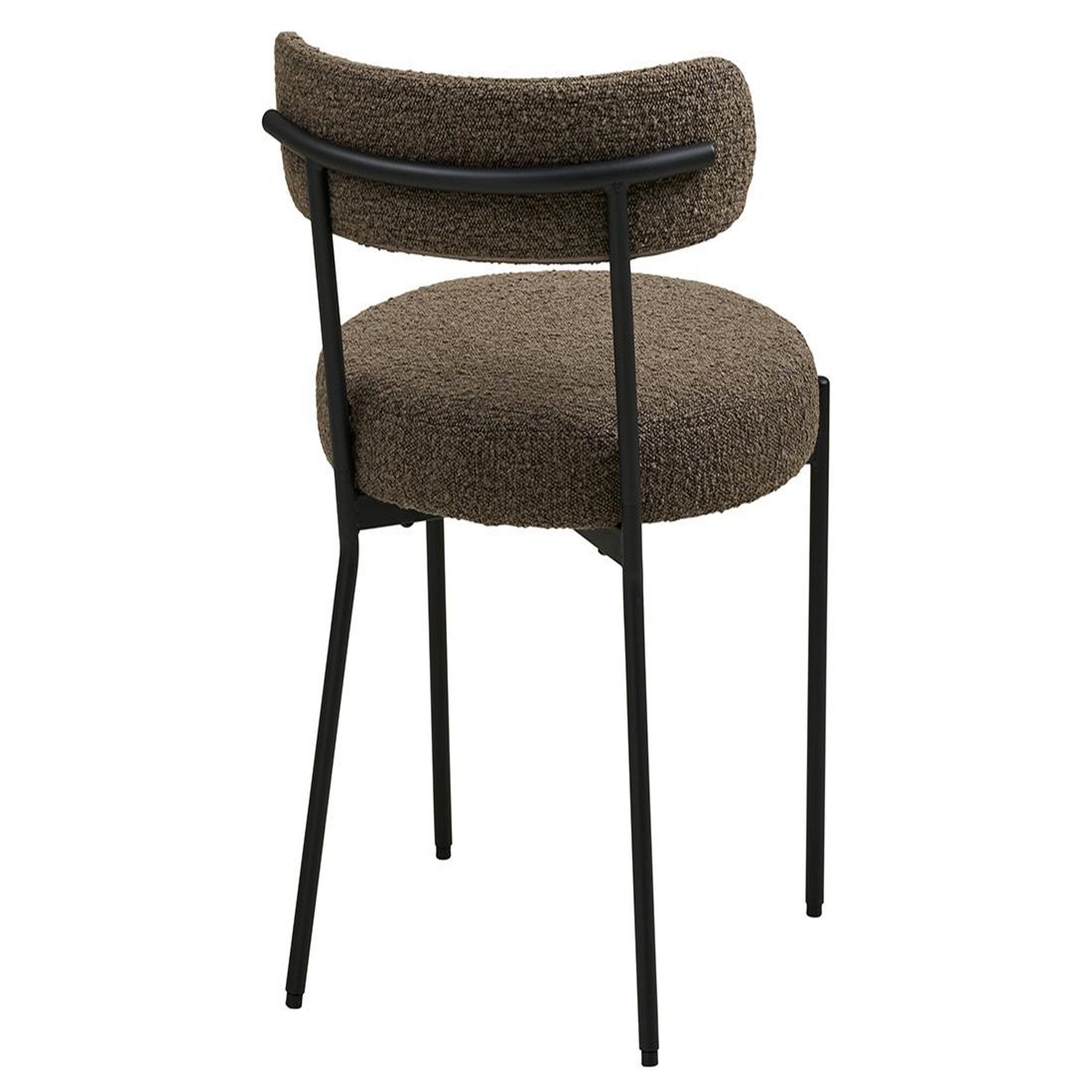 Voir la diapositive 4 : LISA DESIGN Ivanec - lot de 2 chaises - en tissu bouclette