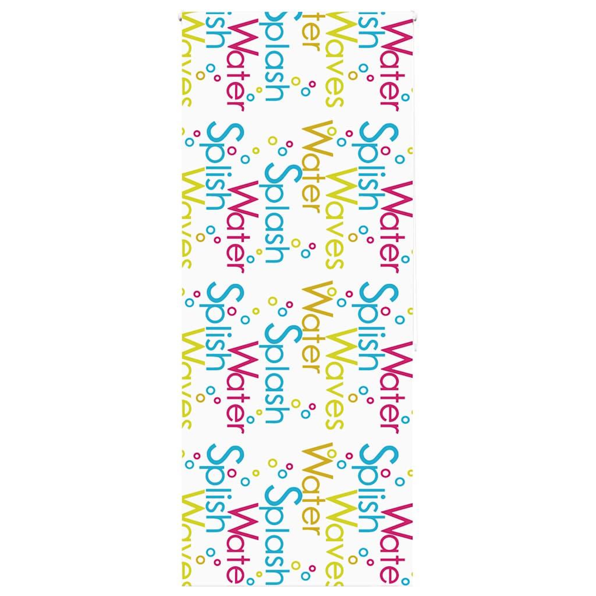 VIDAXL Store enrouleur de douche 110x240 cm largeur du tissu 106 cm