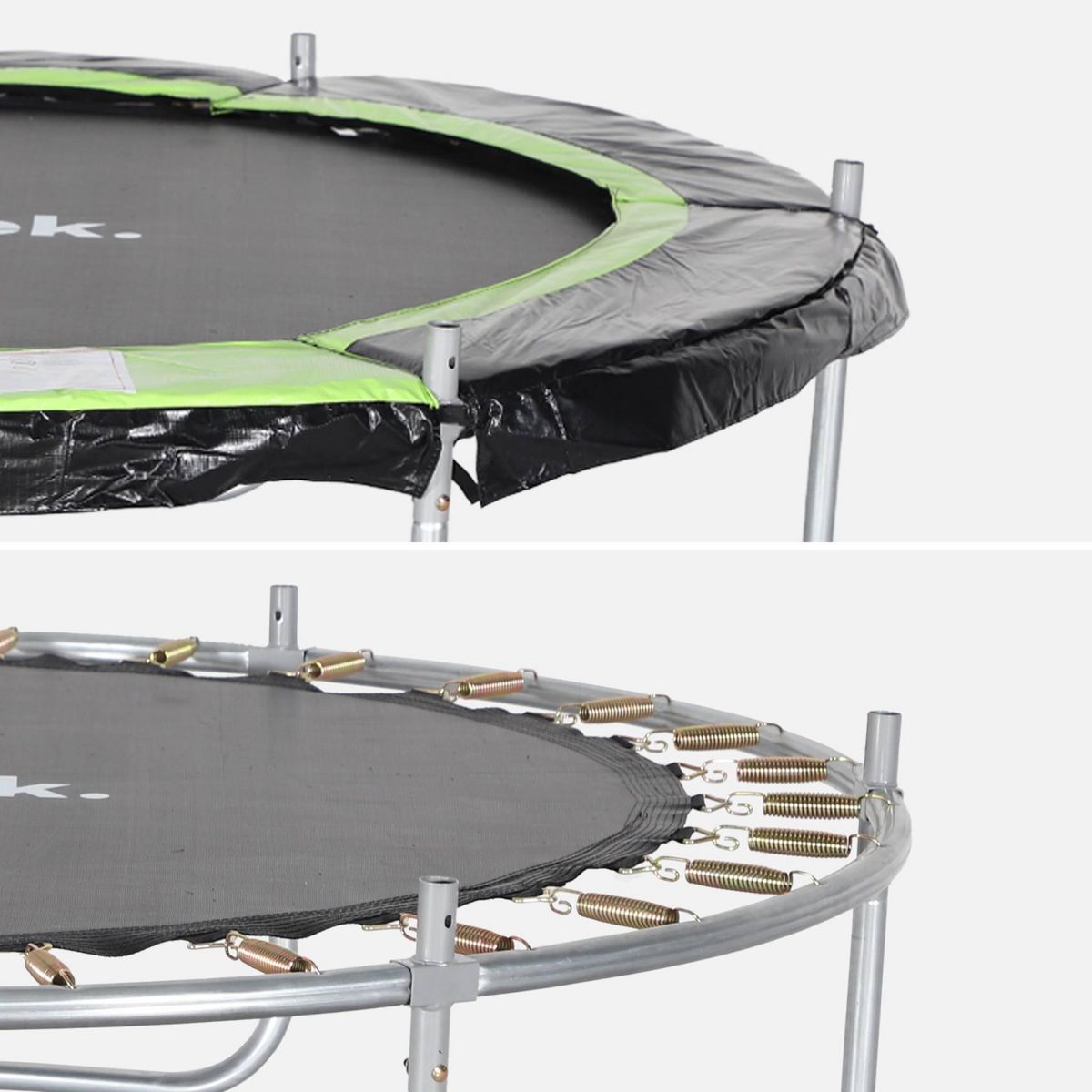SWEEEK Trampoline Ø180cm Cassiopée avec filet de protection