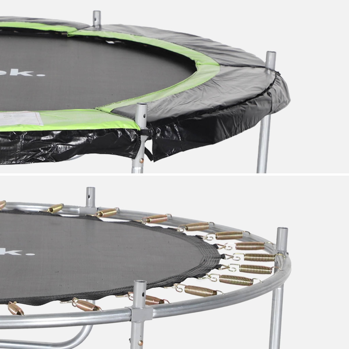 SWEEEK Trampoline Ø180cm Cassiopée avec filet de protection
