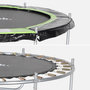 Voir la diapositive 3 : SWEEEK Trampoline Ø180cm Cassiopée avec filet de protection