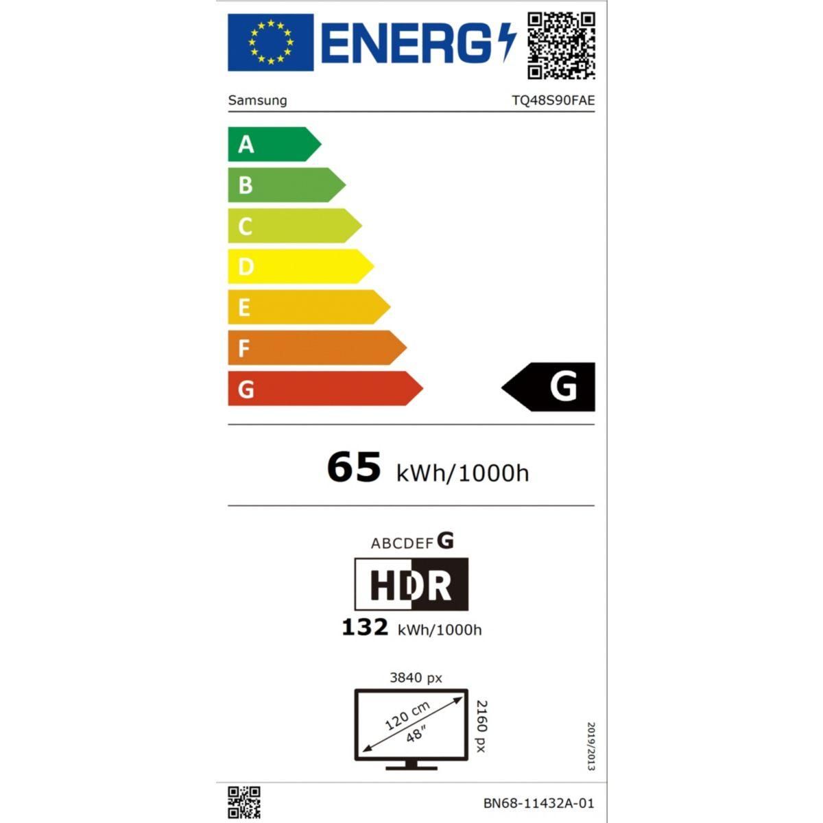 Samsung TV OLED TQ48S90F 4K AI Smart TV 2025