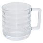 Voir la diapositive 2 : SECRET DE GOURMET Lot de 6 Mugs en Verre  Julie  32cl Transparent