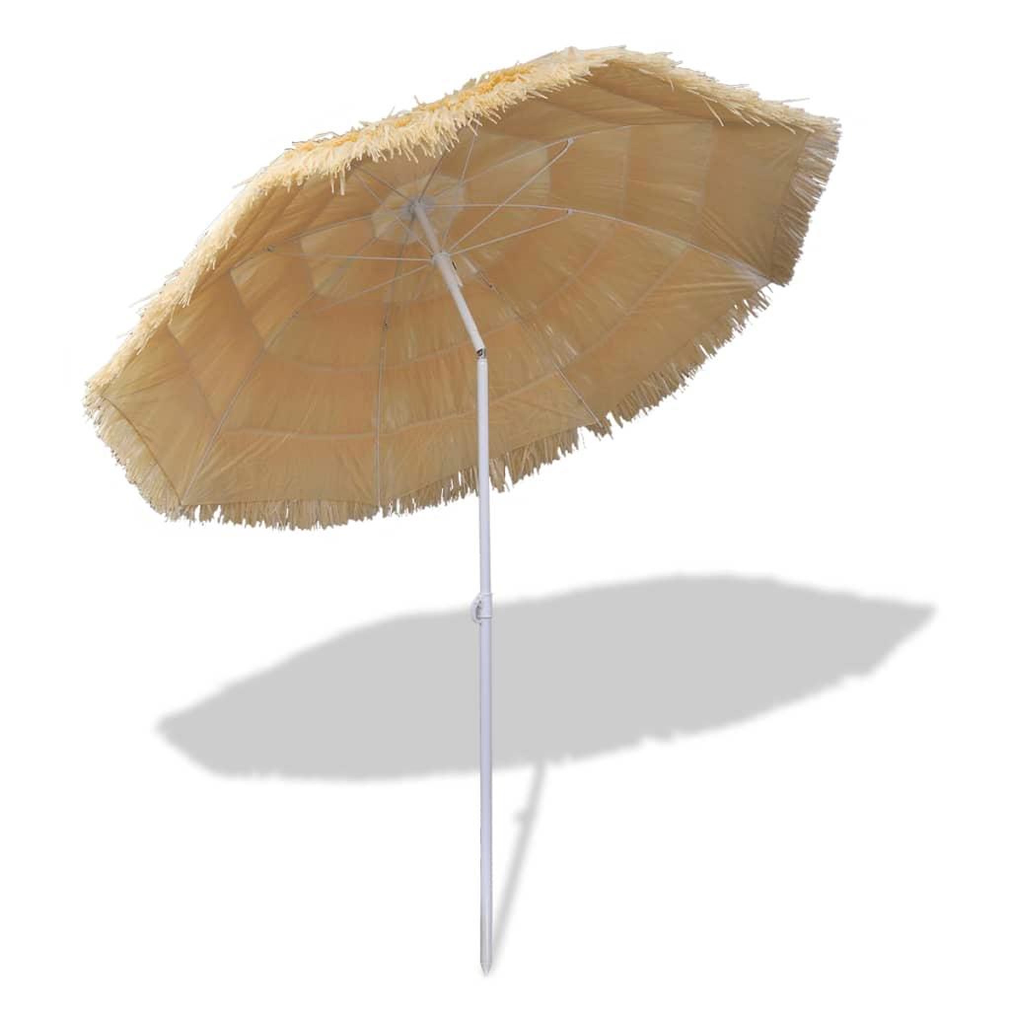 Voir la diapositive 5 : VIDAXL Parasol de plage inclinable style hawaii