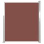 Voir la diapositive 2 : VIDAXL Auvent lateral retractable de patio 100x500 cm Marron