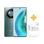 Voir la diapositive 1 : HONOR Téléphone portable Pack Magic 6 Lite Vert + Earbuds X5