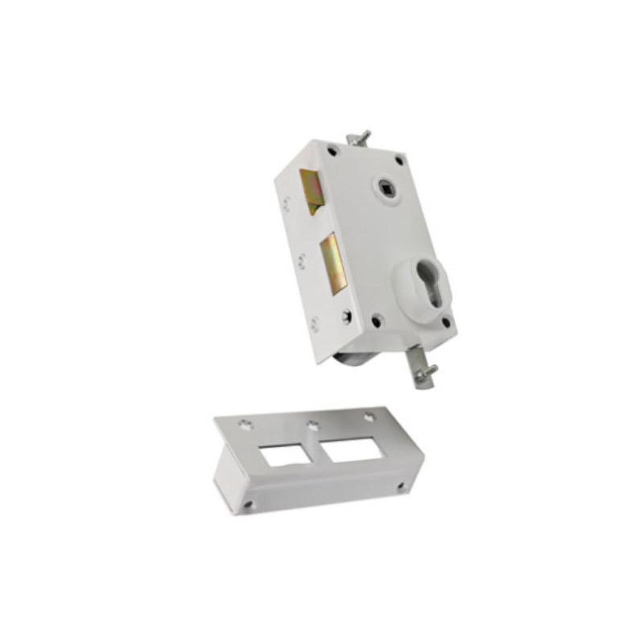 BRICARD Serrure 3 points 73 A2P* Sans cylindre blanc gauche BRICARD 73072