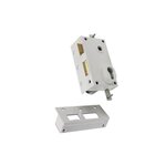 BRICARD Serrure 3 points 73 A2P* Sans cylindre blanc gauche BRICARD 73072