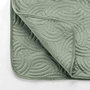 Voir la diapositive 5 : Paris Prix Couvre-Lit & 2 Housses de Coussin  Solange  220x240cm Vert Cèdre