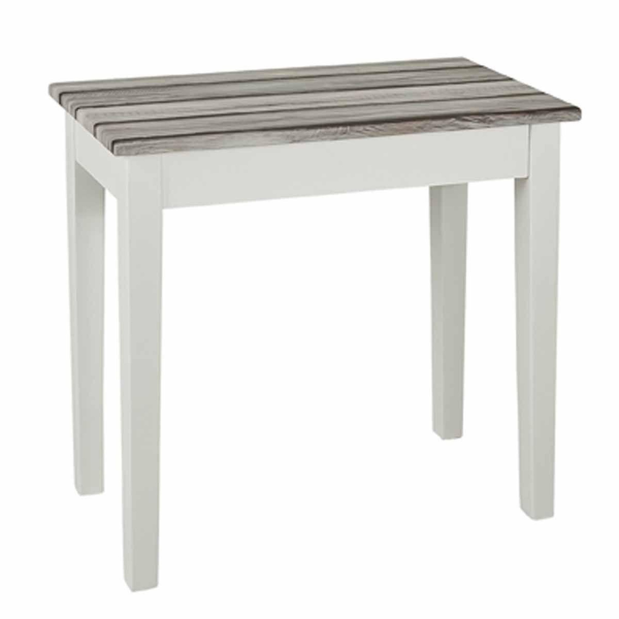 Paris Prix Table d'appoint vintage  maritimo  56cm blanc