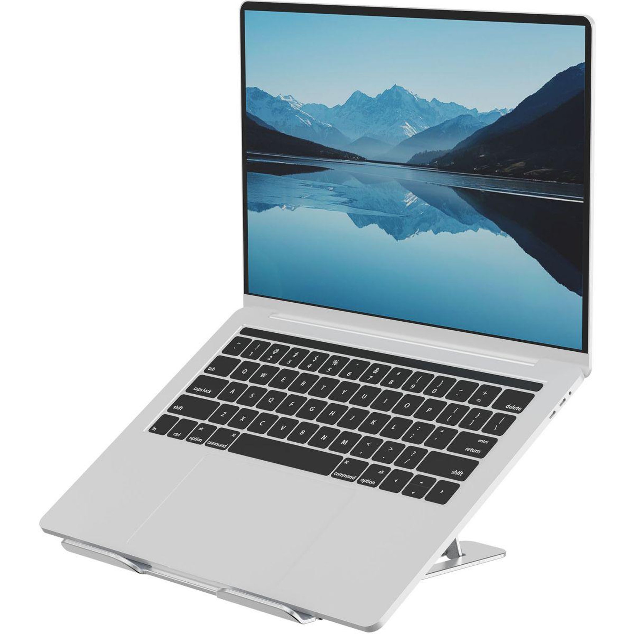 Voir la diapositive 1 : Fellowes SUPPORT PC Portable ergonomique ALUMIA