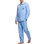  Pyjama long Bonaire bleu