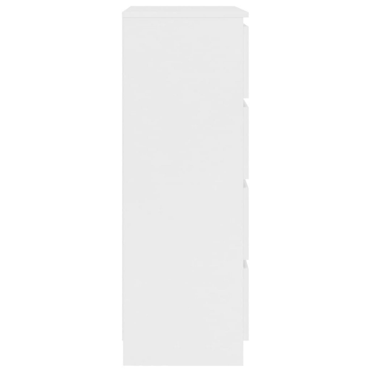 VIDAXL Buffet Blanc 60x35x98,5 cm Bois d'ingenierie