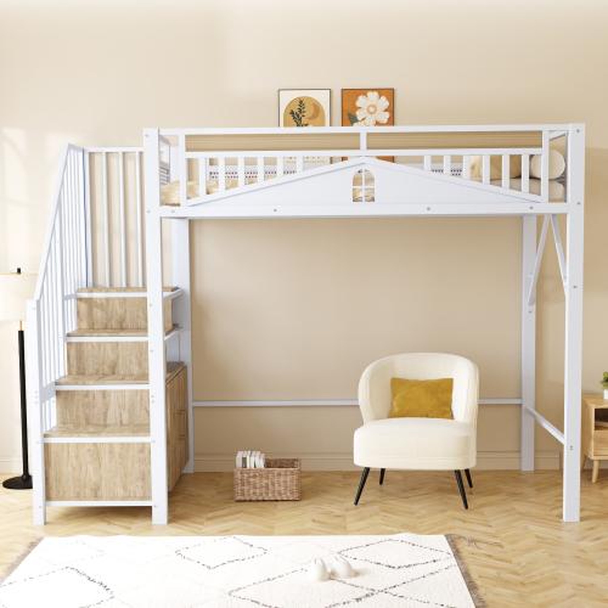 Voir la diapositive 4 : MERAX Lit mezzanine