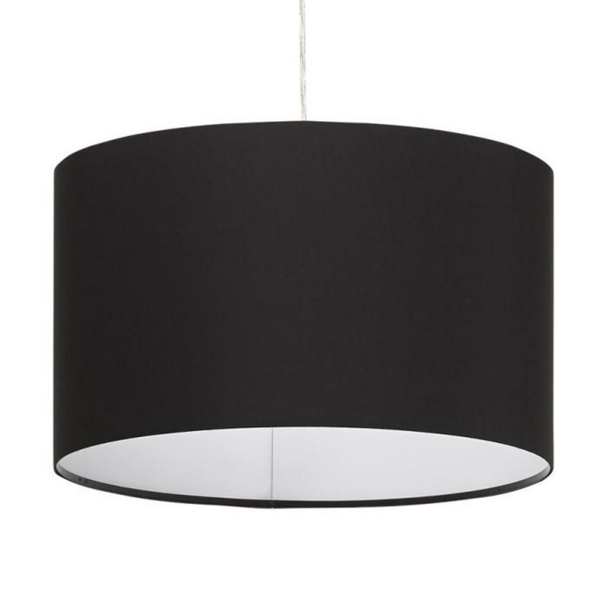 Paris Prix Lampe Suspension avec Abat-Jour  Fidelio  50cm Noir