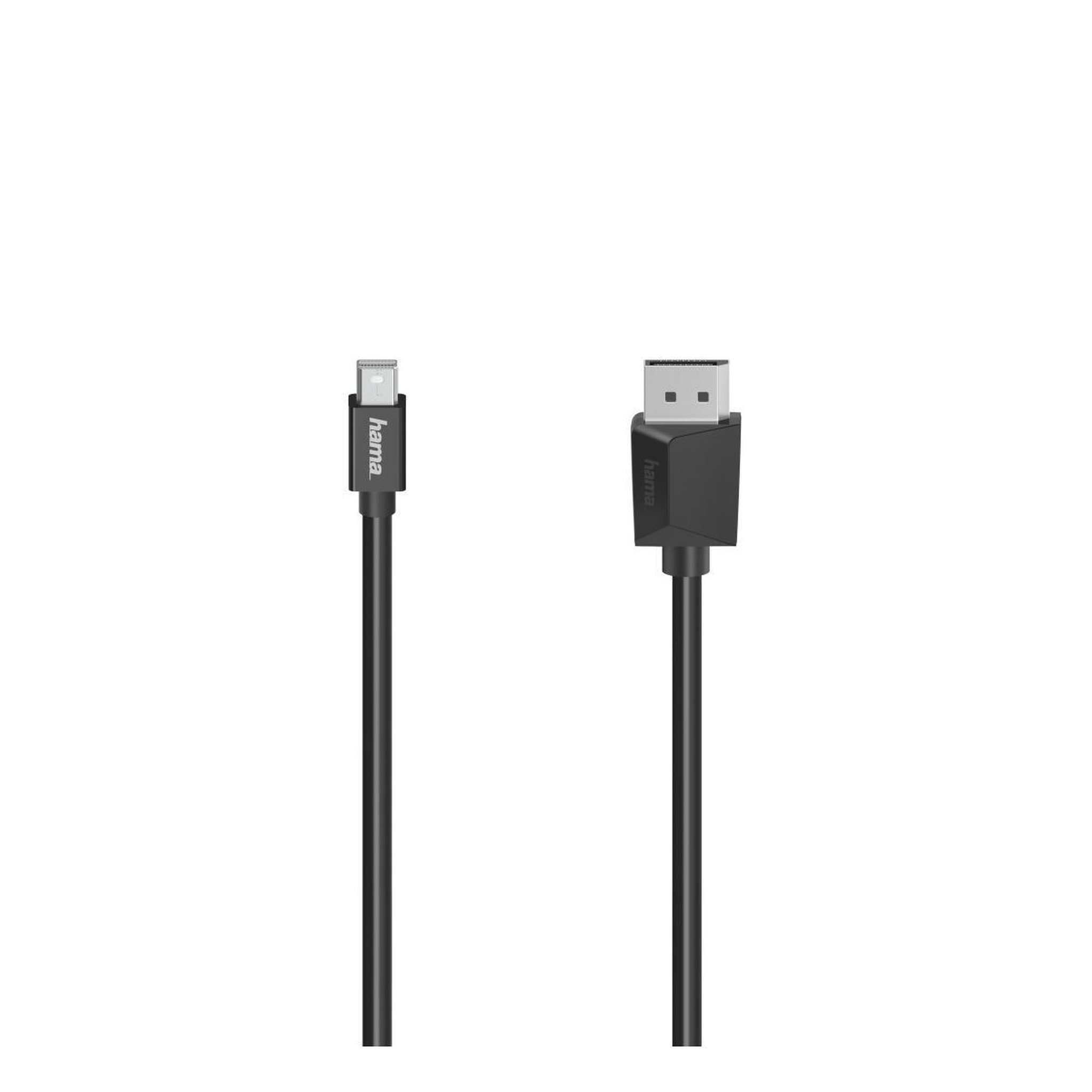 Voir la diapositive 3 : Hama Hama 00200710 câble DisplayPort 1,5 m Mini DisplayPort Noir