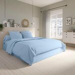DODO Housse de couette Studio Coton Givre. Coloris disponibles : Bleu