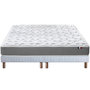 Voir la diapositive 1 : IDLITERIE Ensemble matelas mousse ferme réversible ALTO et sommier - confort français