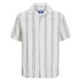 Voir la diapositive 4 : Jack & Jones Chemisette Rayures Blanc/ Homme Jack & Jones Cabana