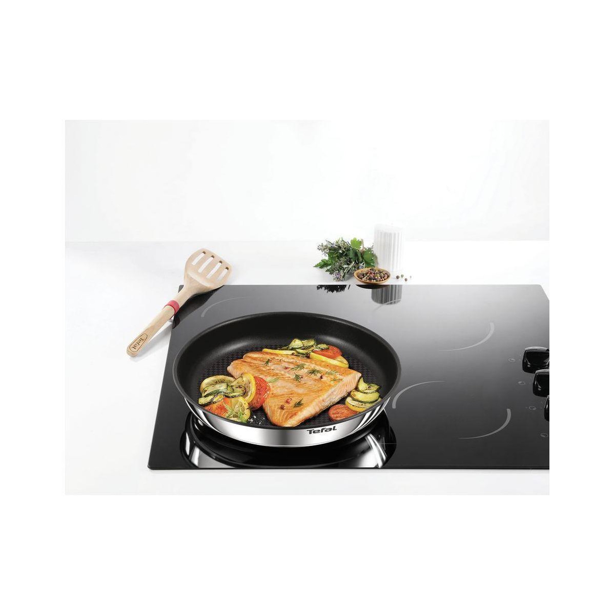 Voir la diapositive 5 : TEFAL Batterie de cuisine ingenio emotion 20pcs