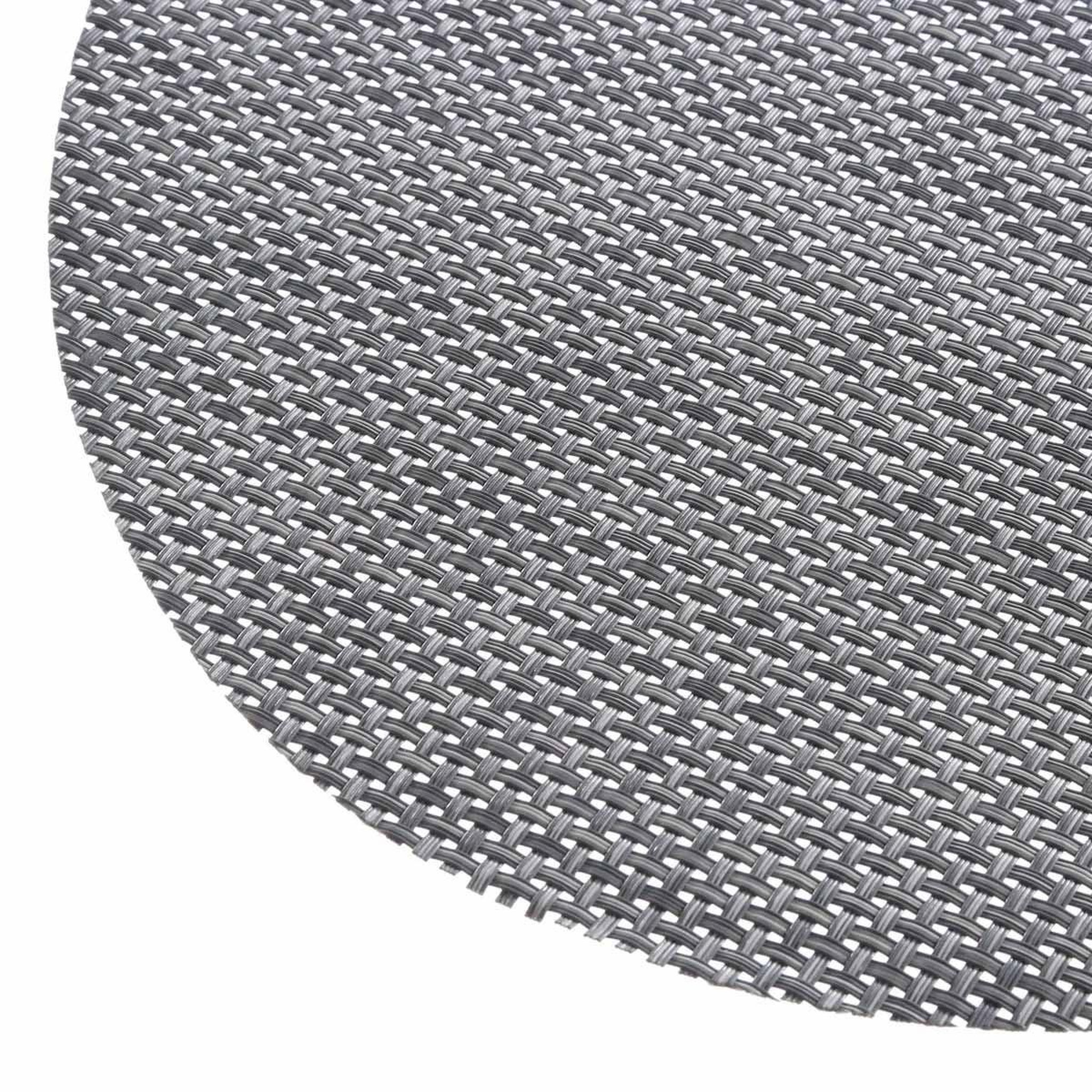 Voir la diapositive 2 : SECRET DE GOURMET Set de table ovale  maoli  35x48cm taupe