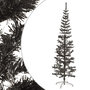 Voir la diapositive 1 : VIDAXL Sapin de Noël etroit Noir 180 cm