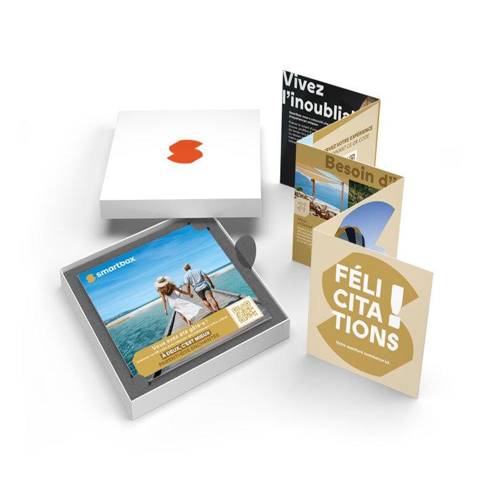 Voir la diapositive 2 : Smartbox À deux, c'est mieux - parenthèse enchantée - coffret cadeau multi-thèmes