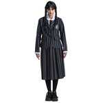 CHAKS Déguisement Uniforme Noir & Gris Mercredi - Femme - S