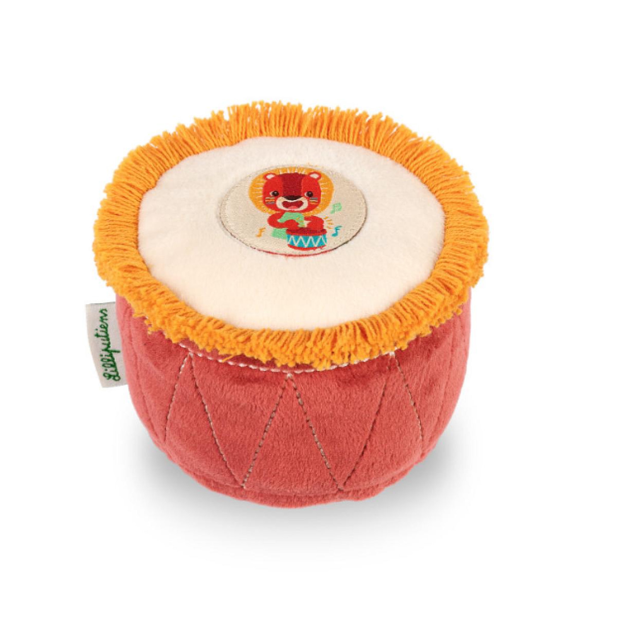 LILLIPUTIENS Hochet tambour Jack le lion