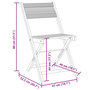 Voir la diapositive 6 : VIDAXL Ensemble de bistro 3 pcs noir polypropylene et bois massif