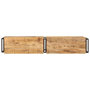 Voir la diapositive 4 : VIDAXL Meuble TV 160x30x40 cm bois massif de manguier