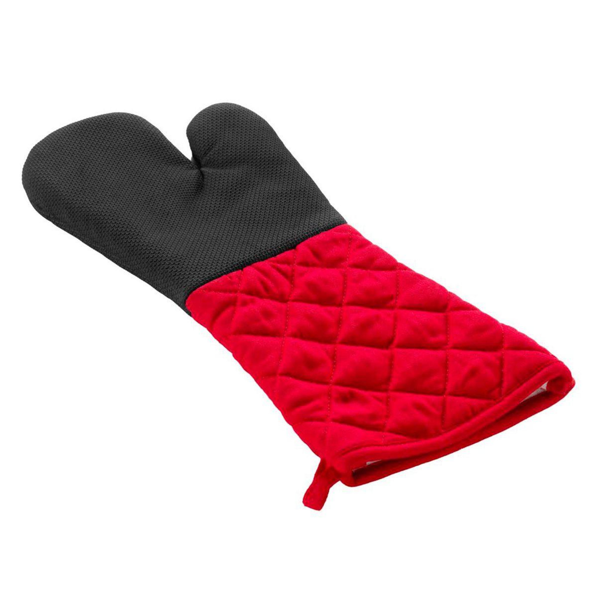 Douceur d'Intérieur Gant de cuisine long  cuistot  40cm rouge