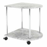 Paris Prix Desserte de Cuisine Effet Béton  Miguel  45cm Gris