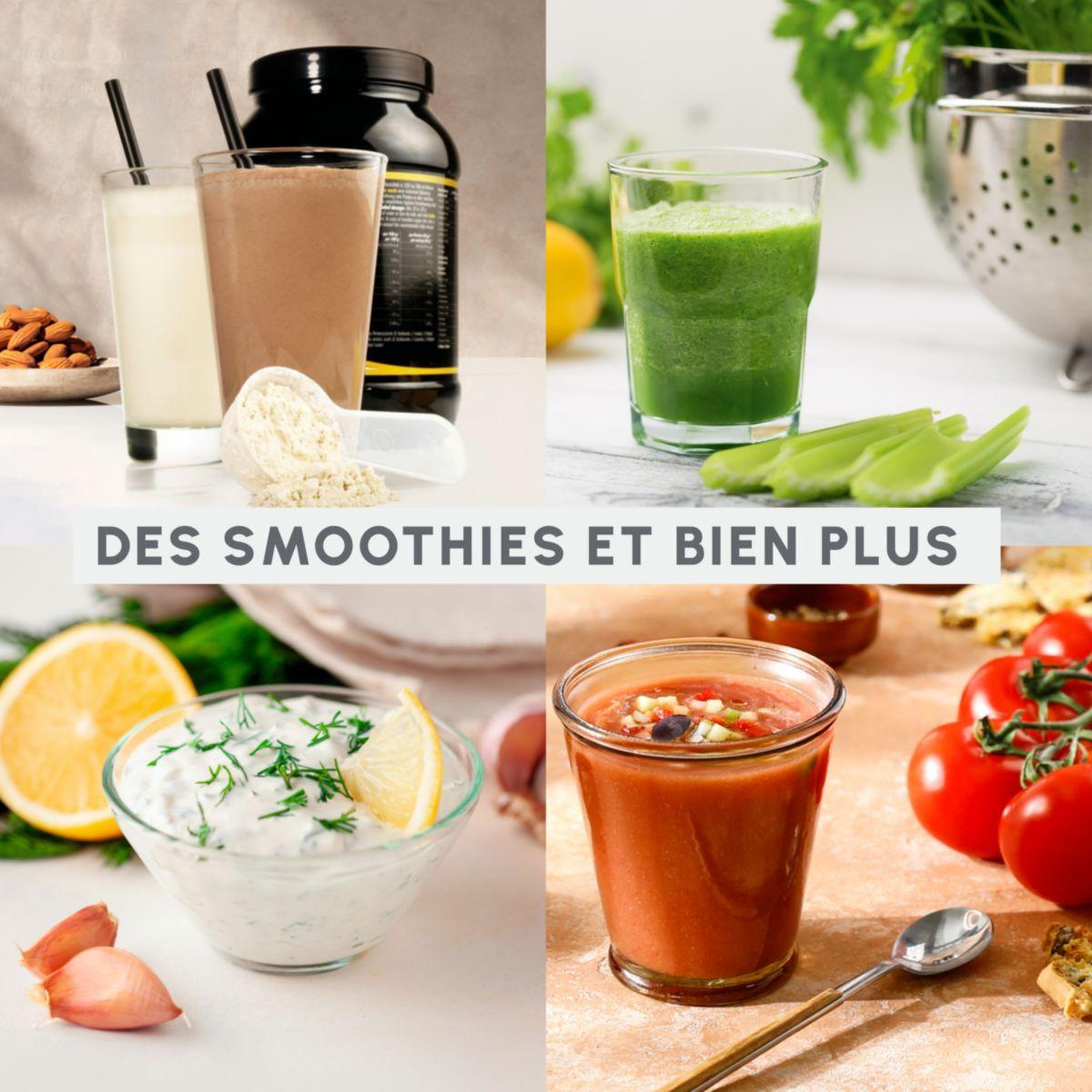 Voir la diapositive 5 : MOULINEX Blender lm1c0410 mini blender portable lightmix