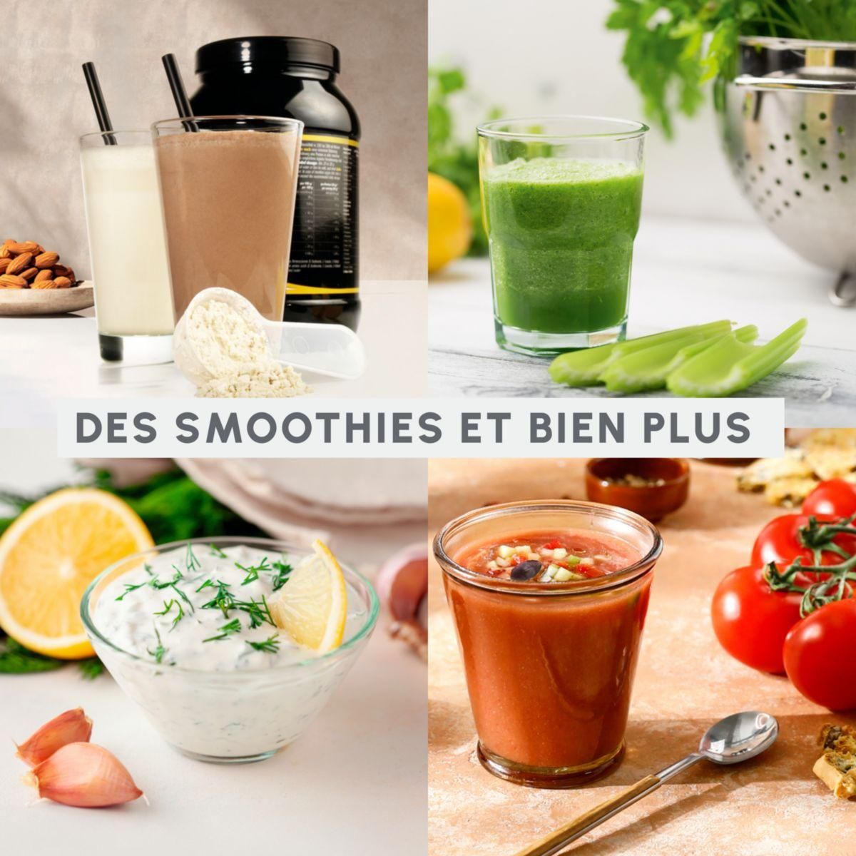 MOULINEX Blender LM1C0410 Mini Blender portable Lightmix