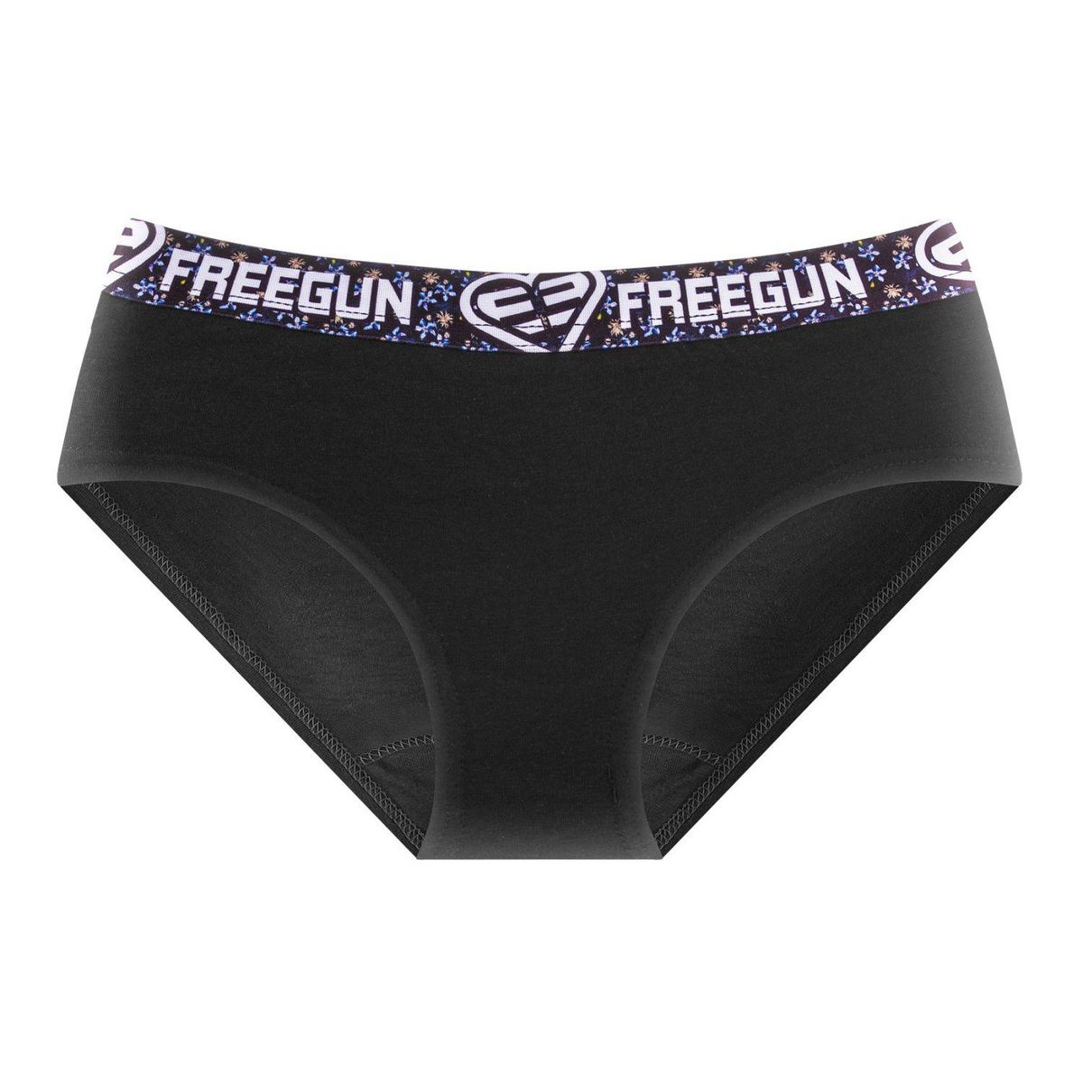 FREEGUN Lot de 3 culottes fille en coton Origami