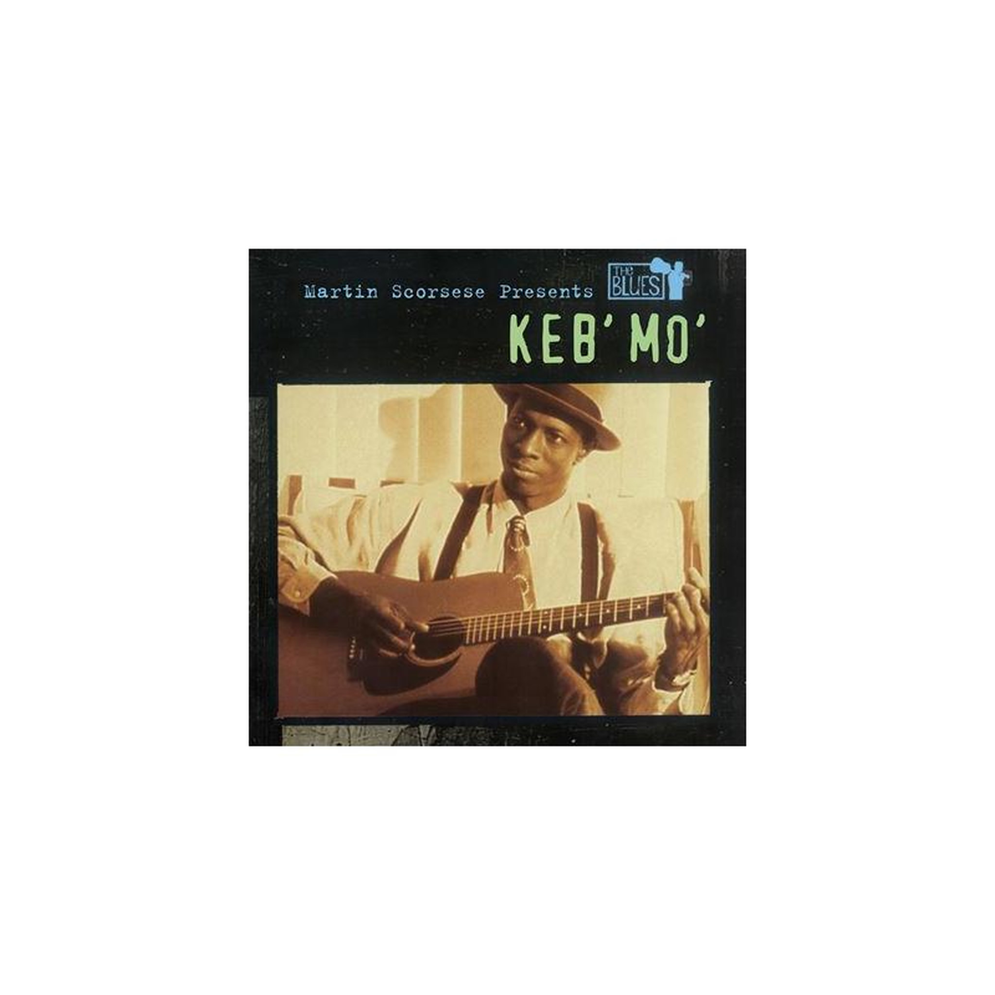 Double vinyle lp de keb' mo' martin scorsese presents the blues, édition 180g bleu translucide