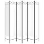 Voir la diapositive 4 : VIDAXL Cloison de separation 6 panneaux Blanc 240x200 cm Tissu