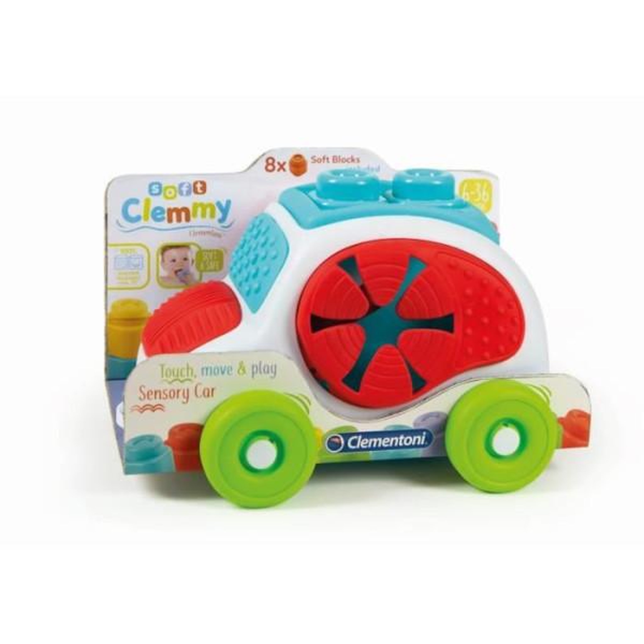 Voir la diapositive 4 : CLEMENTONI Clementoni - Clemmy - Voiture sensorielle