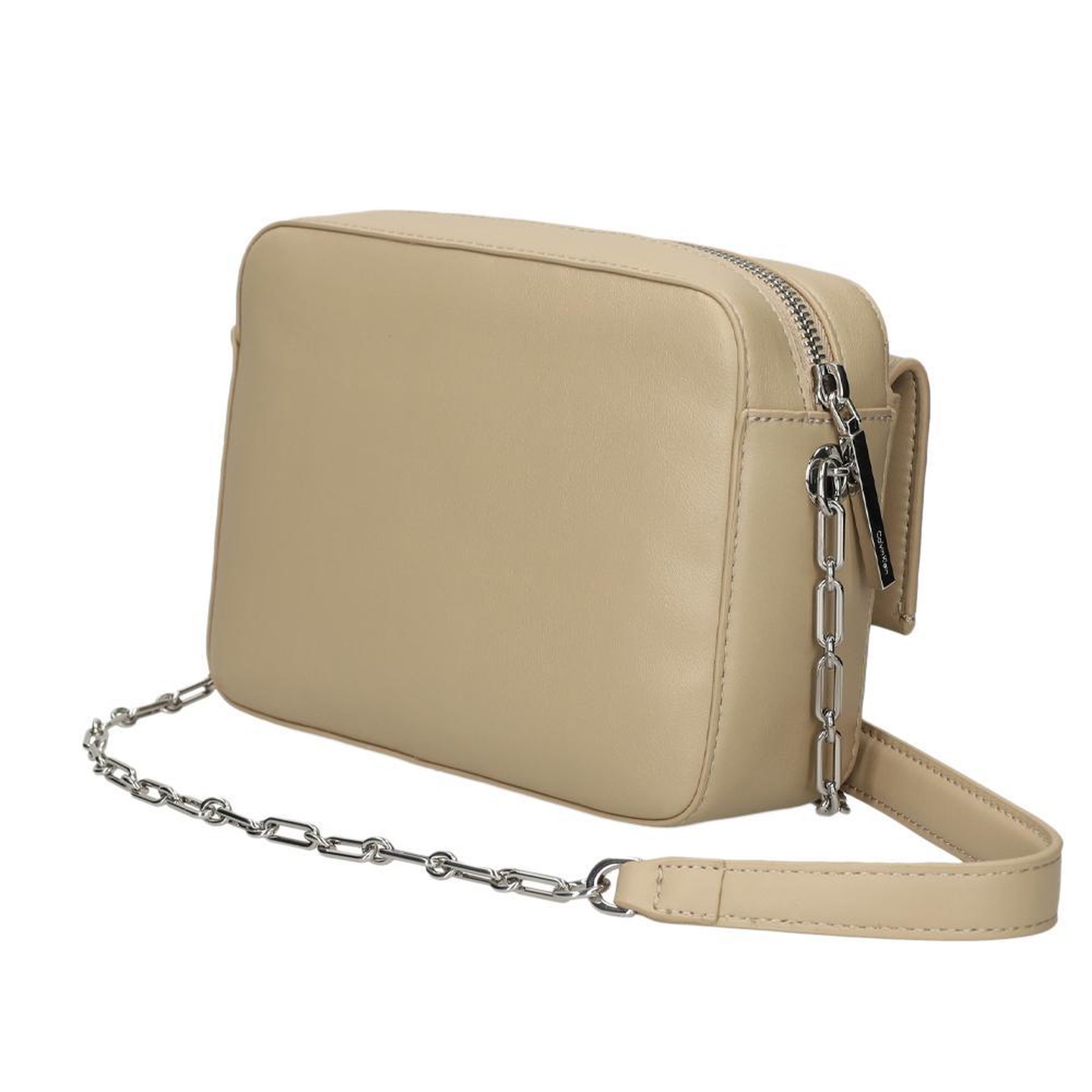 Voir la diapositive 2 : CALVIN KLEIN JEANS Sac à Bandoulière Beige Femme Calvin Klein Jeans Pocket